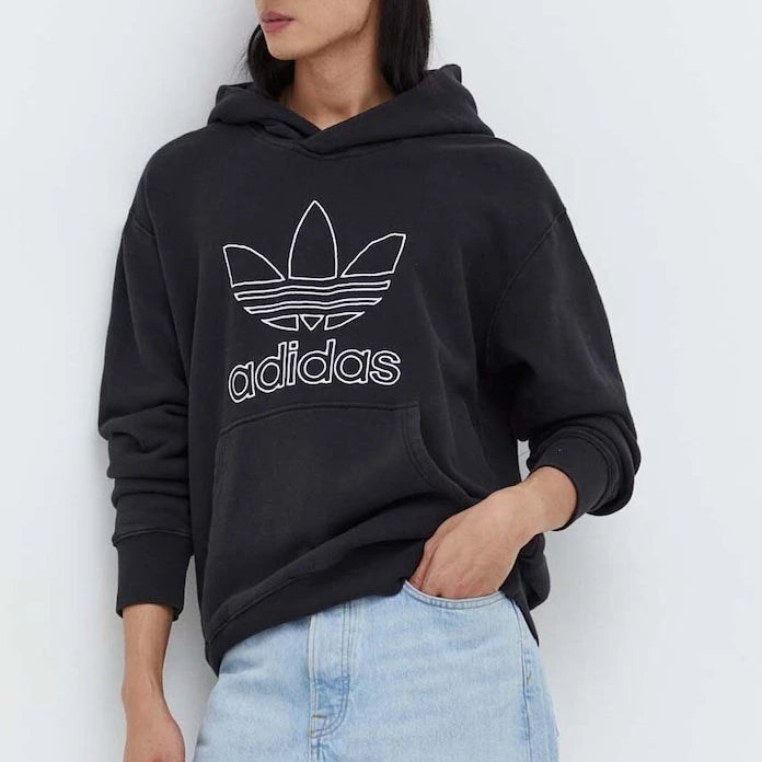 adidas Originals Trefoil Hoodie Pamuklu Kapüşonlu Üst