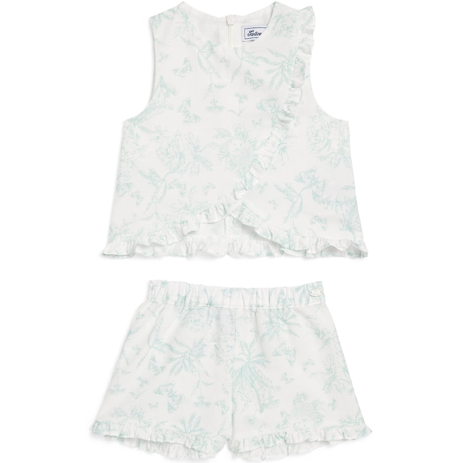 Tartine et Chocolat Toile Print Top and Shorts Set (3 Months – 4 Years)