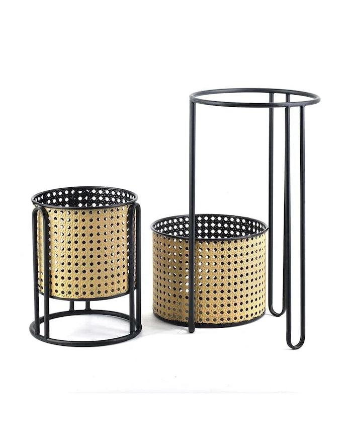 Affek Design Swen Saksı 20 x 40 / 18 x 23 cm (2 Parça)