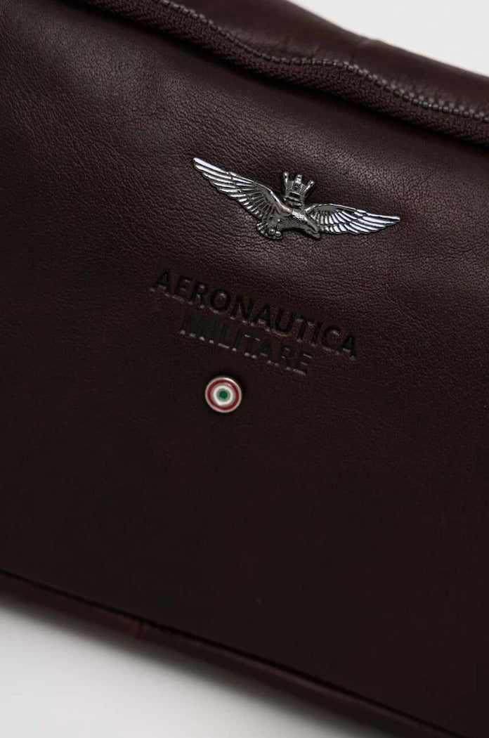 Aeronautica Militare Deri Omuz Çantası