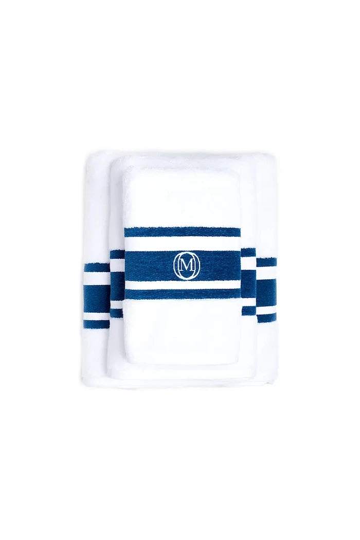 Голяма памучна кърпа Officine Monogram Monogram Linea 70 x 140 cm