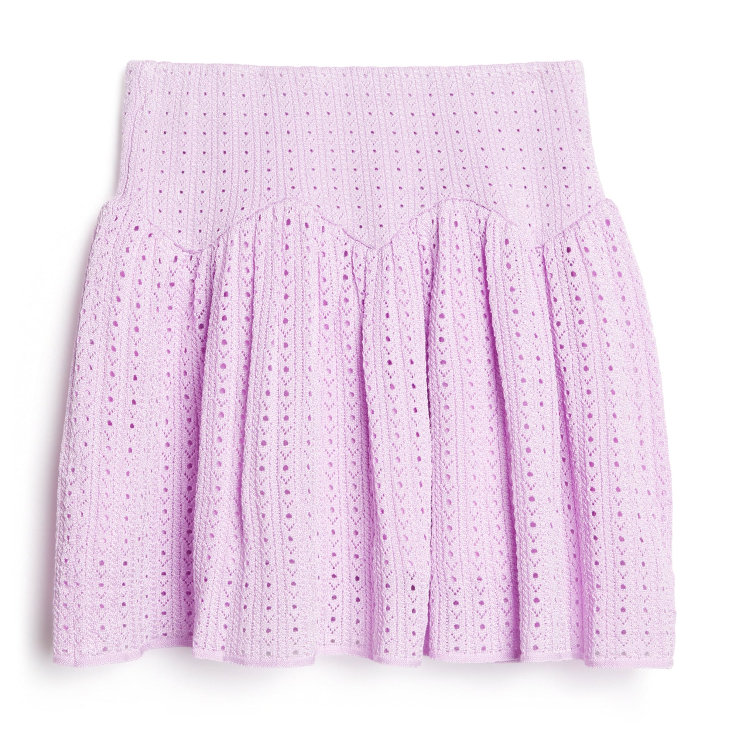Self-Portrait Kids Knitted Ribbed Skirt (3-12 Years)