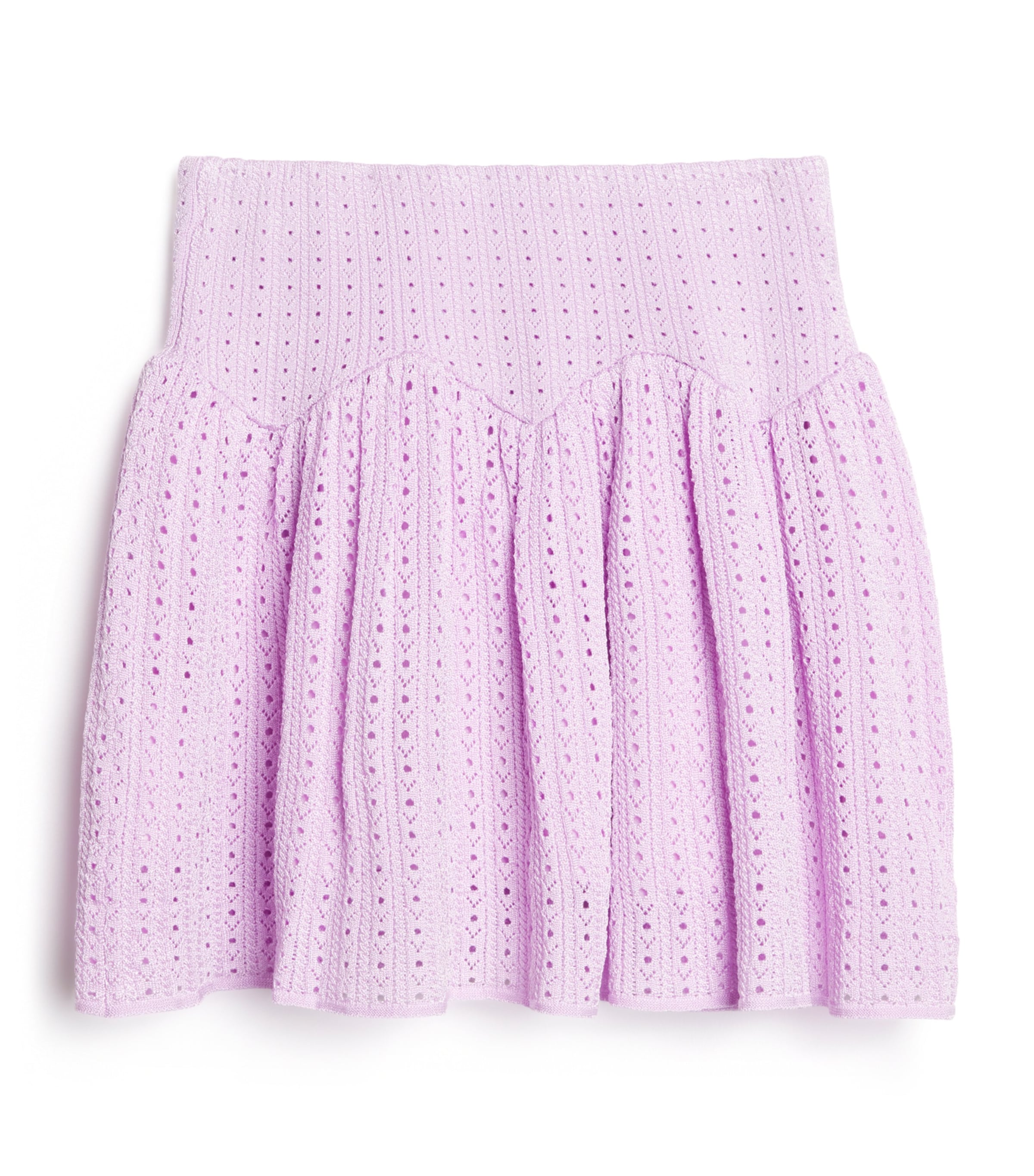 Self-Portrait Kids Knitted Ribbed Skirt (3-12 Years)