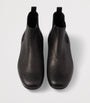 Prada Leather Chelsea Boots