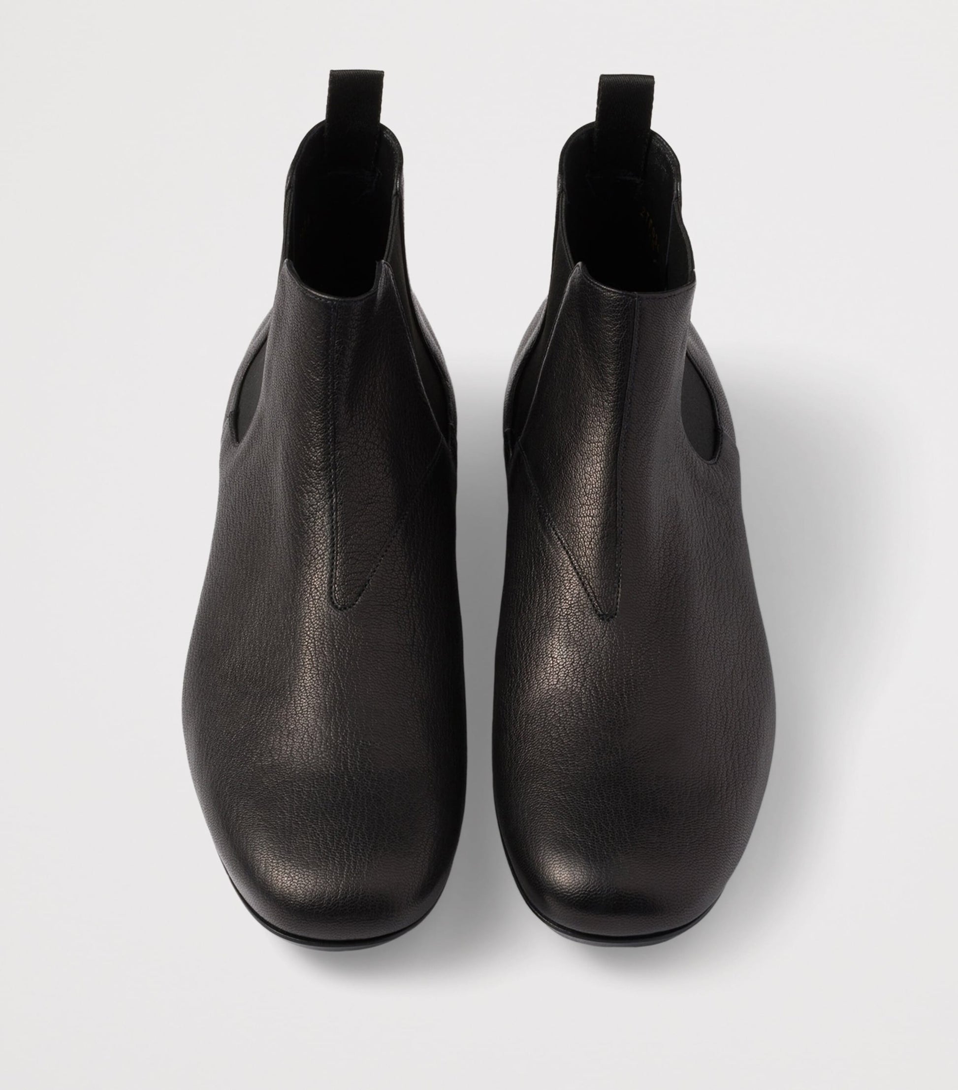 Prada Leather Chelsea Boots