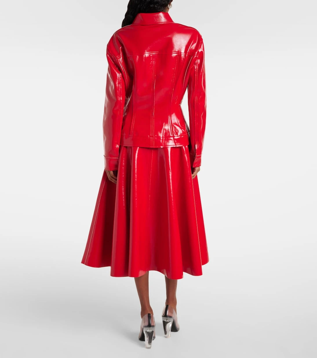 Norma Kamali - Faux leather jacket