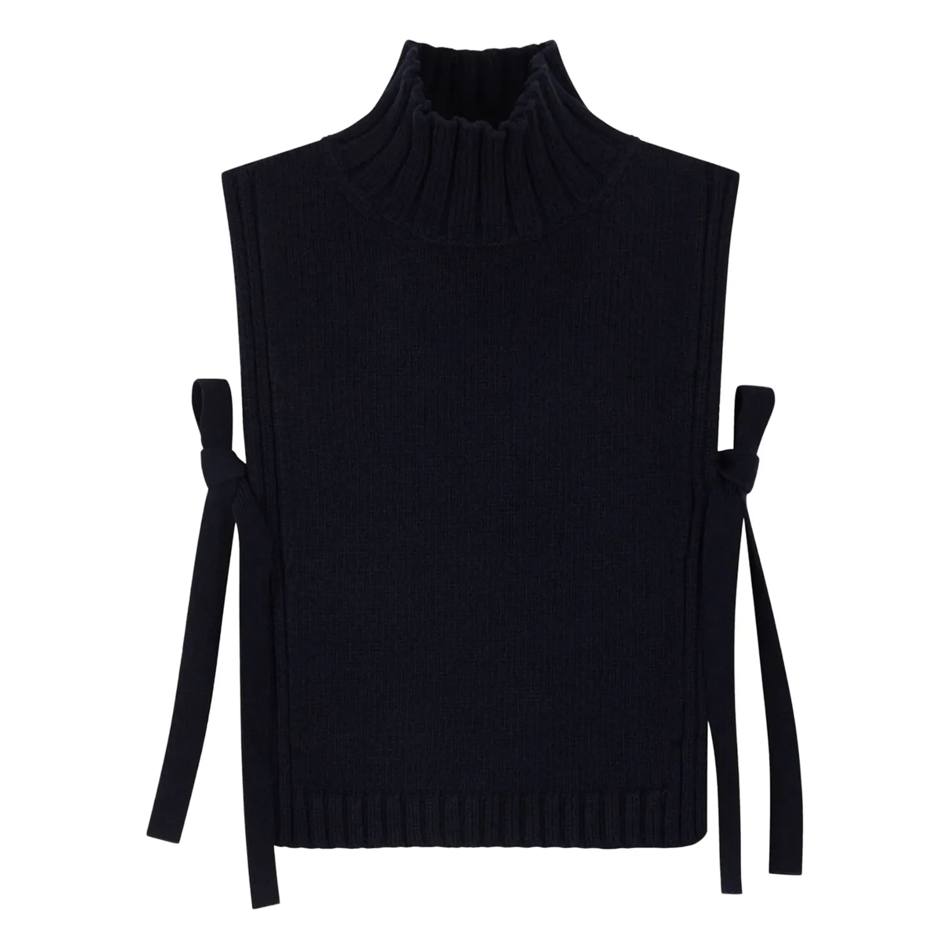 Soeur - Gold Wool Jumper | Navy blue