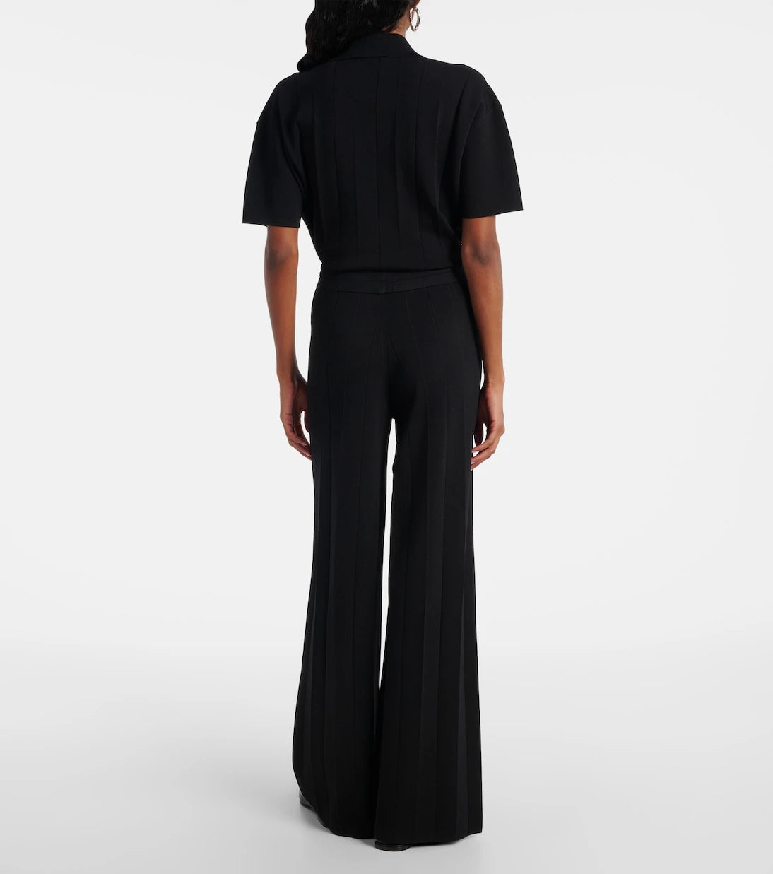Max Mara - Lama crêpe wide-leg pants
