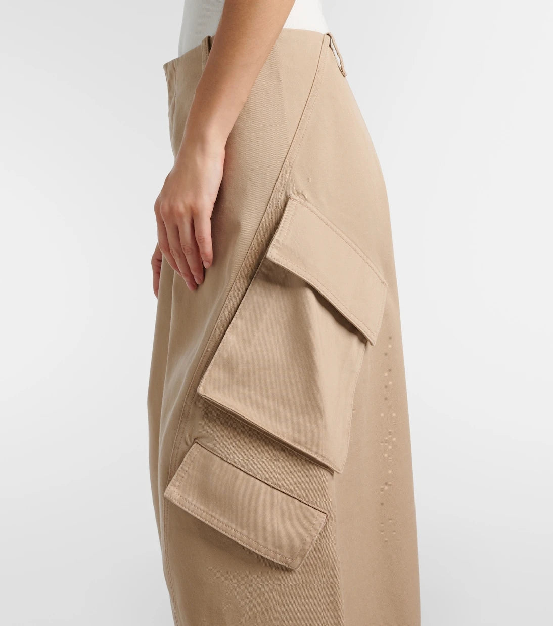 Alaïa - Cotton cargo pants