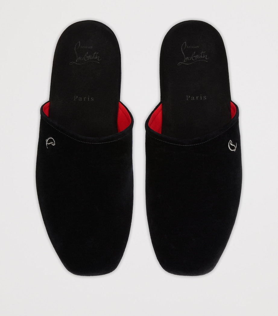 Tonton Dede Velvet-Suede Slippers
