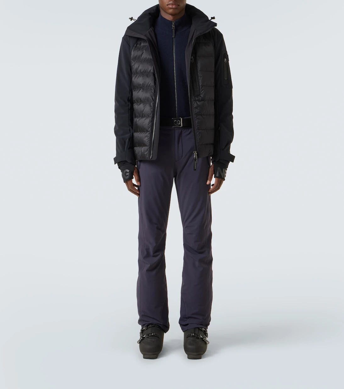 Bogner - Dexter wool and cashmere zip-up sweater