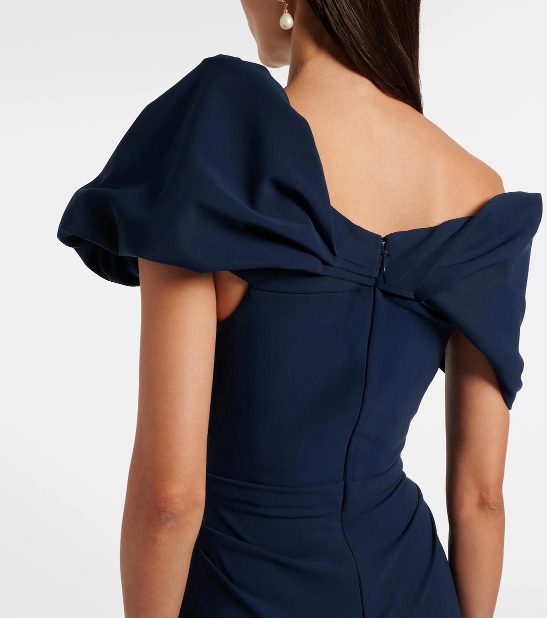 Rachel Gilbert - Jade asymmetric gown