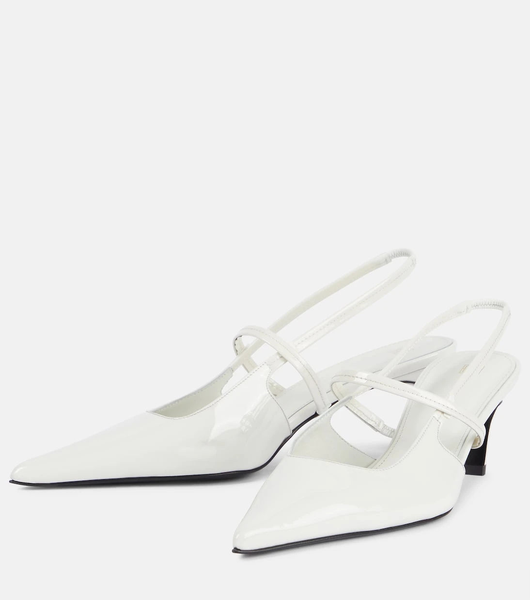 Toteme - Sharp 50 patent leather slingback pumps