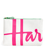 Medium Cotton Logo Pouch