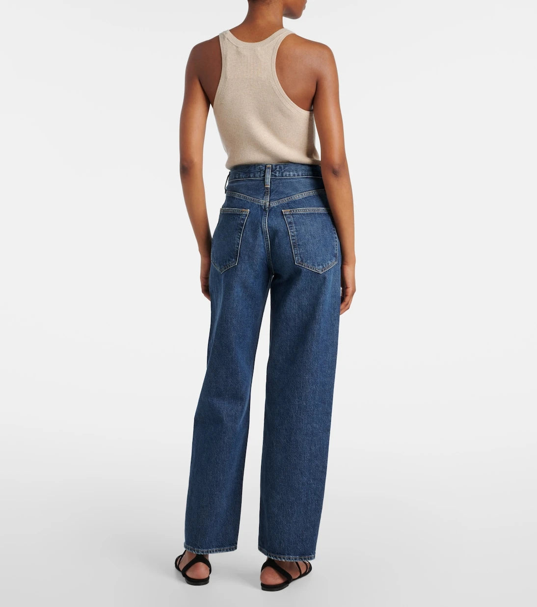 Agolde - V-Waist Baggy straight jeans