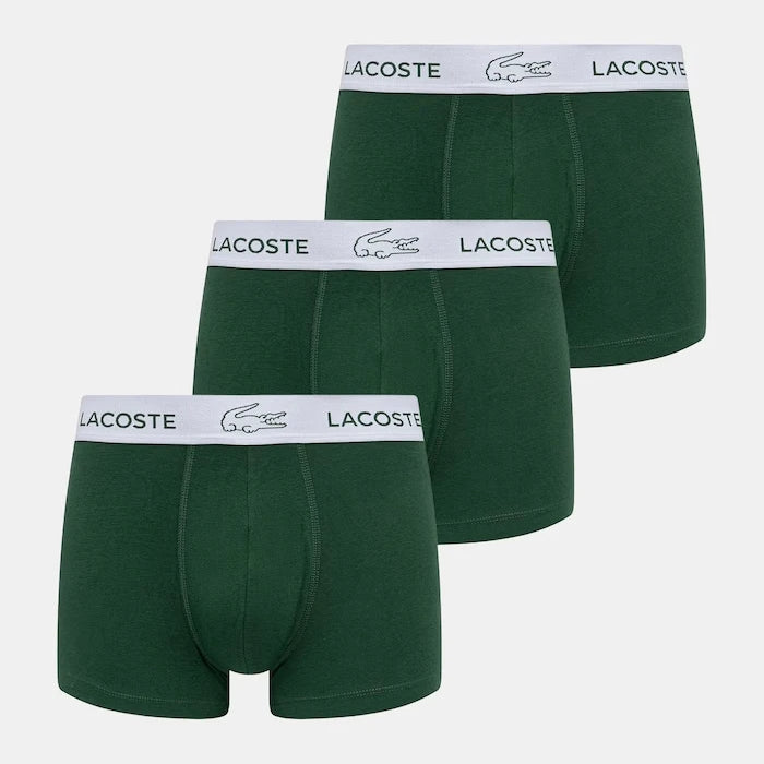 Lacoste Erkek Pamuklu Elastan Boxer 3'lü Paket