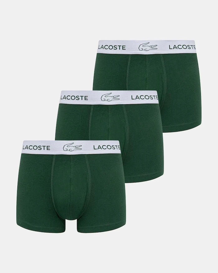 Lacoste Erkek Pamuklu Elastan Boxer 3'lü Paket