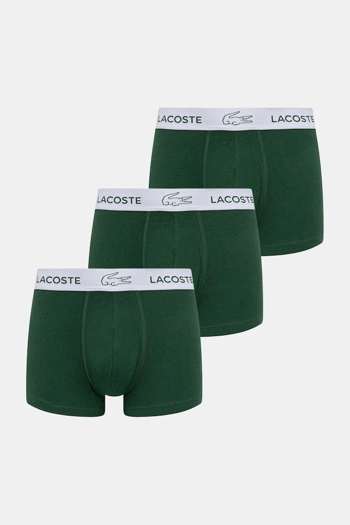 Lacoste Erkek Pamuklu Elastan Boxer 3'lü Paket
