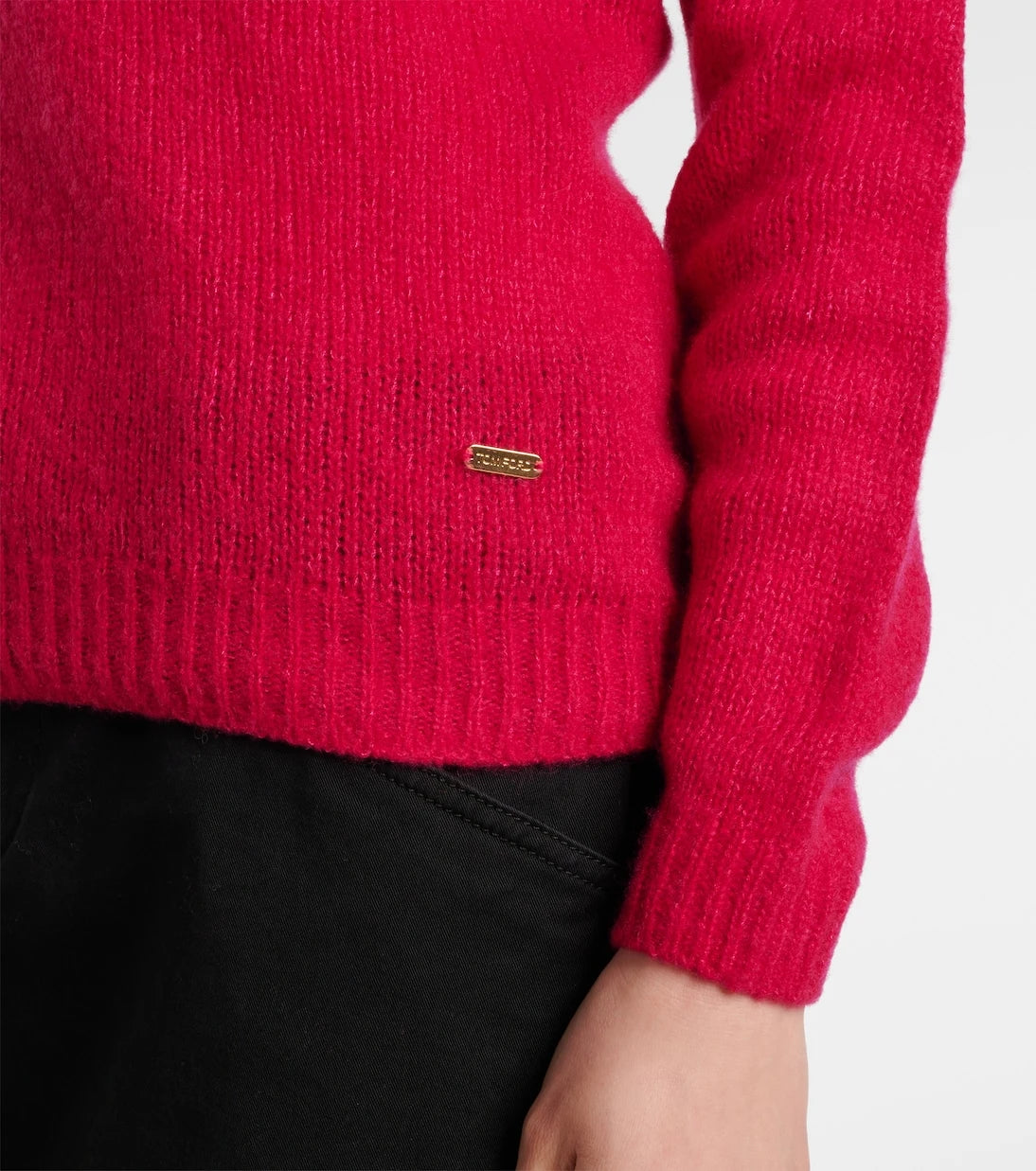 Tom Ford - Cashmere and silk turtleneck top