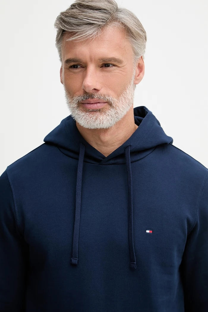 Tommy Hilfiger kapüşonlu erkek pamuklu sweatshirt