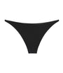 Black Minimalist Thong