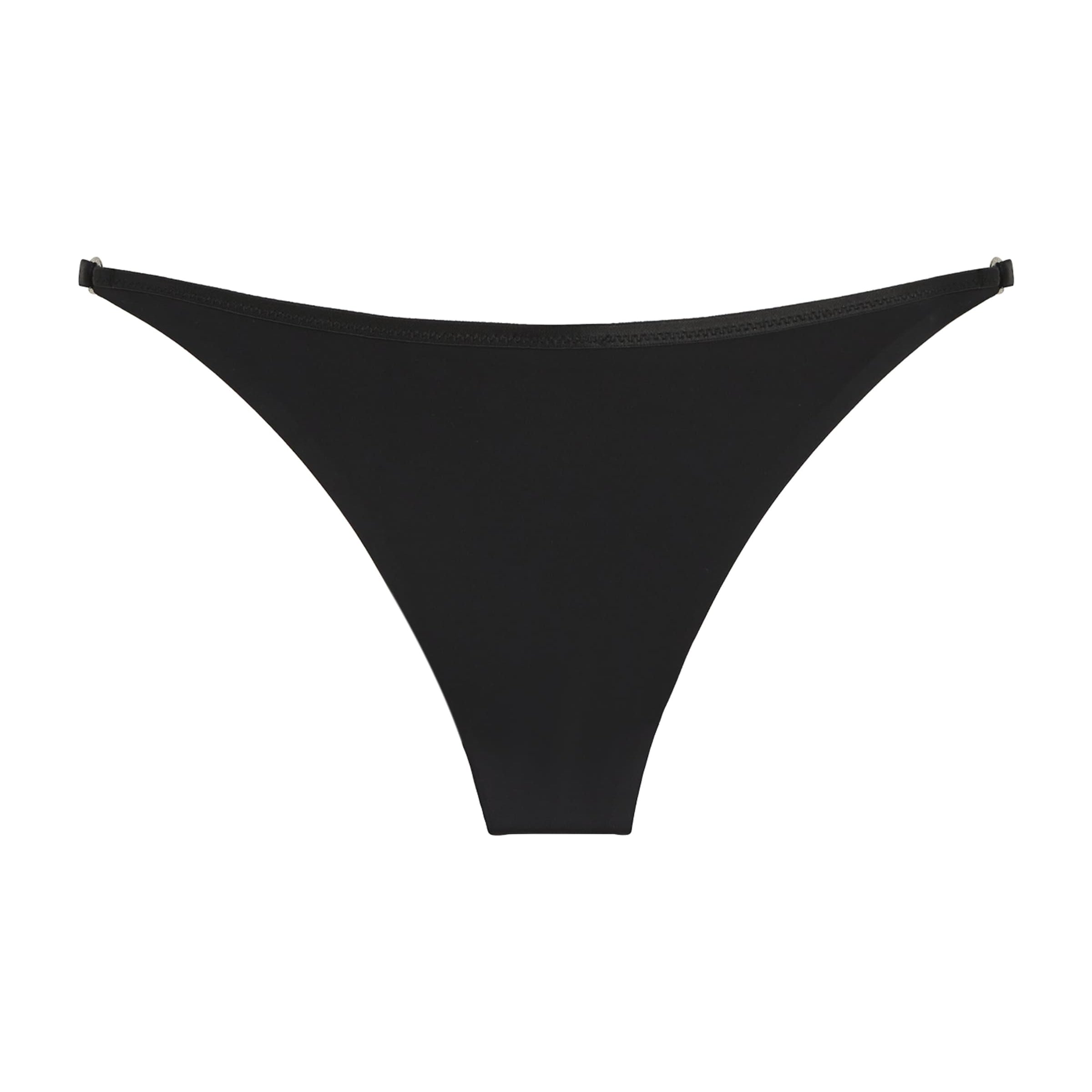 Black Minimalist Thong