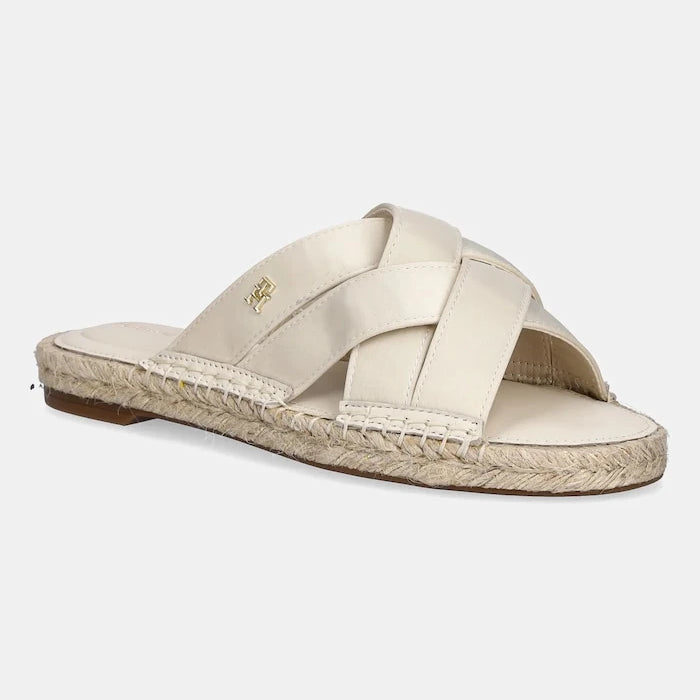 Tommy Hilfiger SATIN ESPADRILLE MULE Terlik