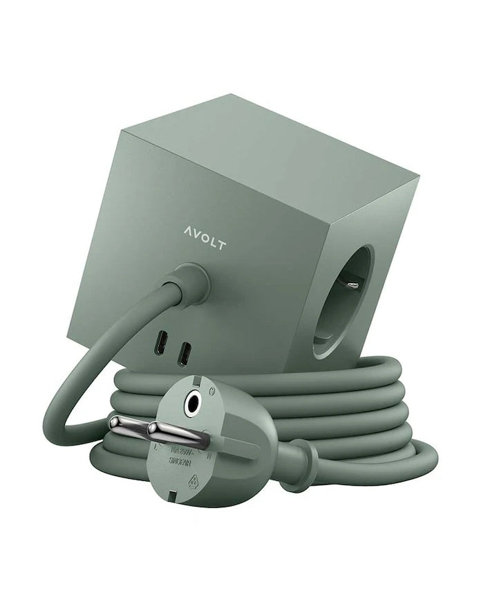 Магнитен зареждащ куб Avolt Square 1, 2 x USB, 1,8 m