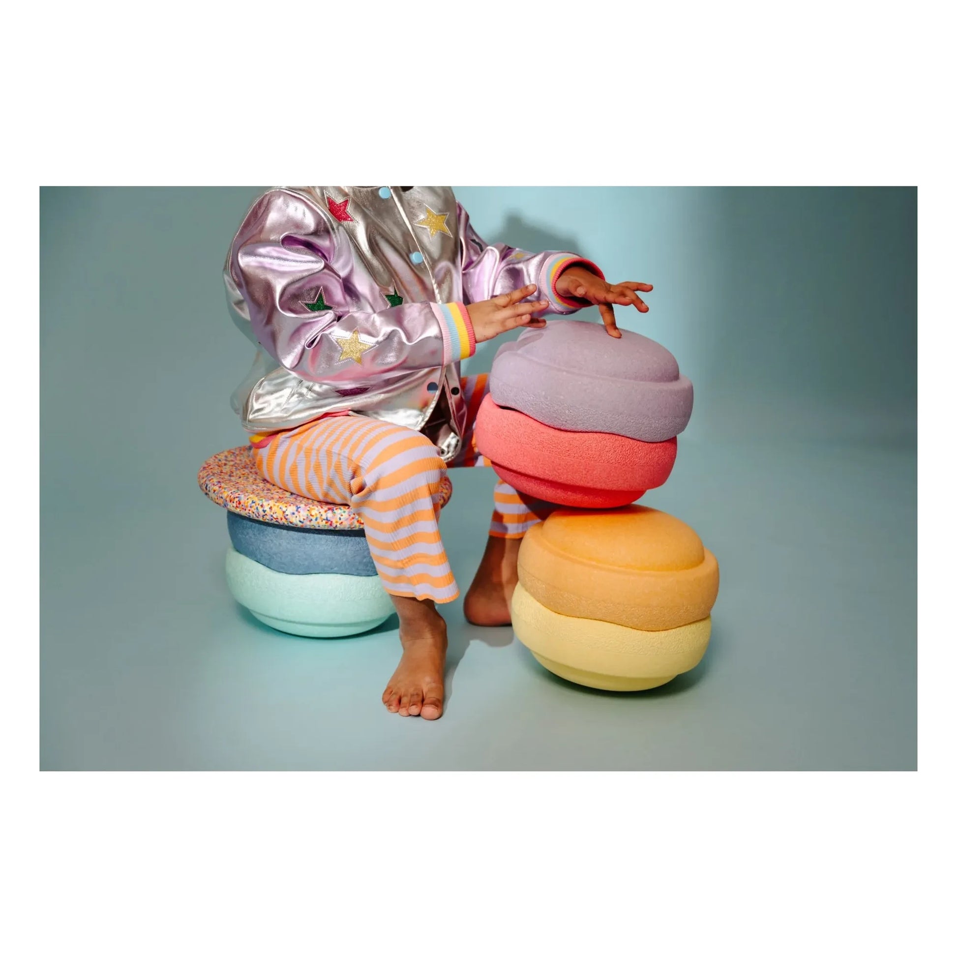 Stapelstein - Rainbow Set pastel | Pastel