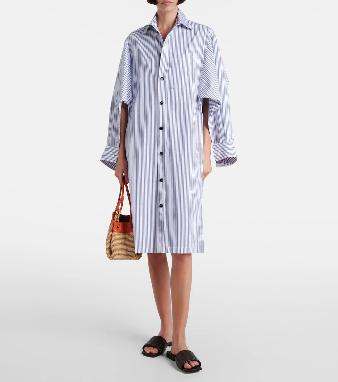 Bottega Veneta - حذاء باركو إنترتشاتو ميول الجلدي