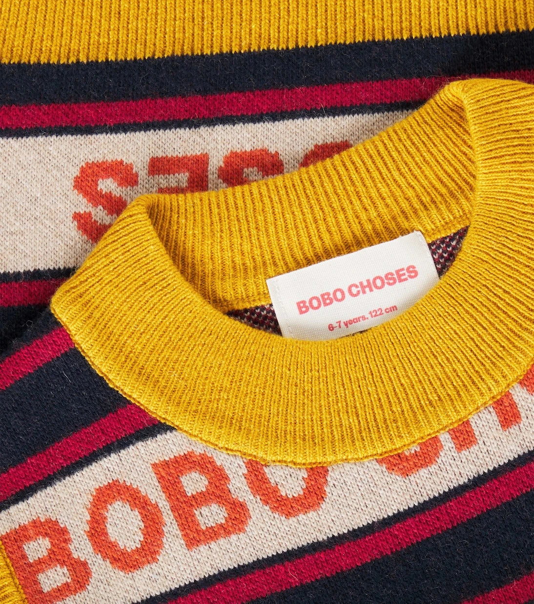 Bobo Choses - Logolu çizgili yelek