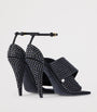 Givenchy Studded Twisted Ribbon Heeled Sandals 95