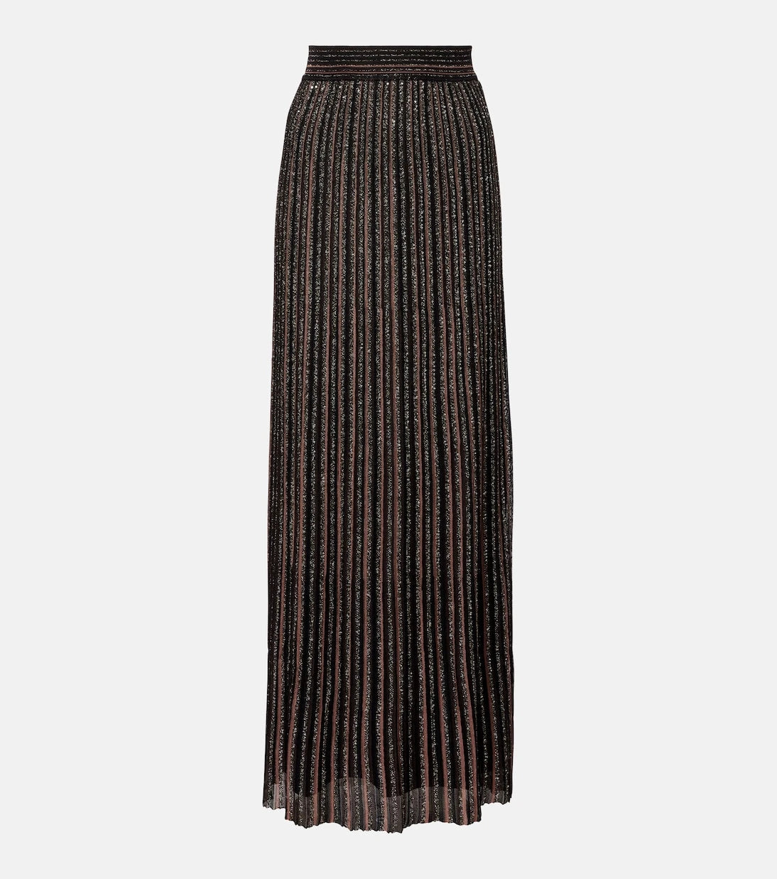 Missoni - تنورة ماكسي بترتر بنقشة متعرجة
