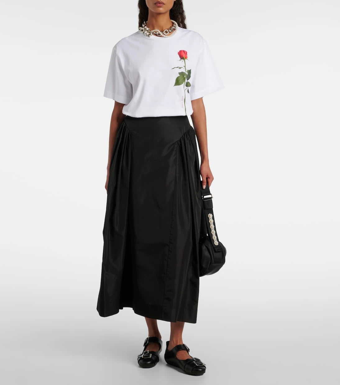 Simone Rocha - Printed cotton jersey T-shirt