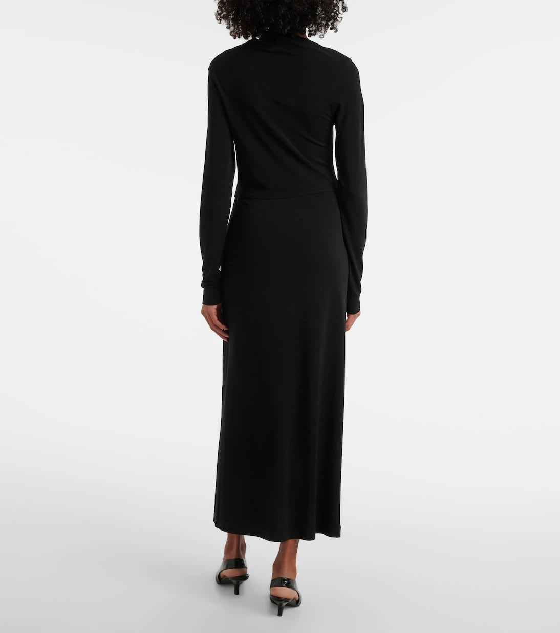 Toteme - Draped jersey maxi dress