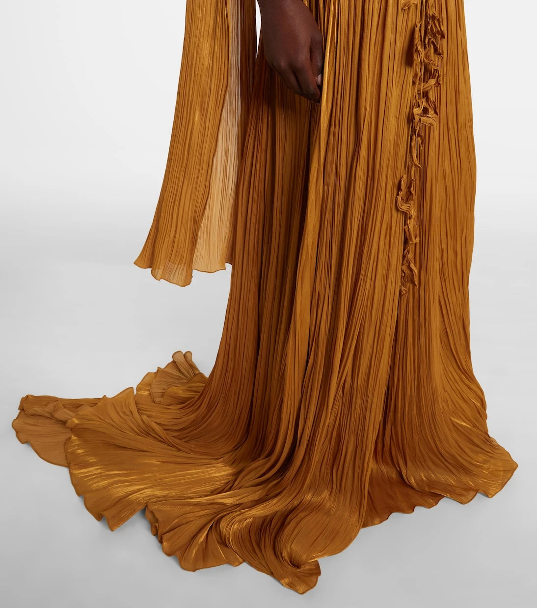 Marmar Halim - Peplum ruched gown