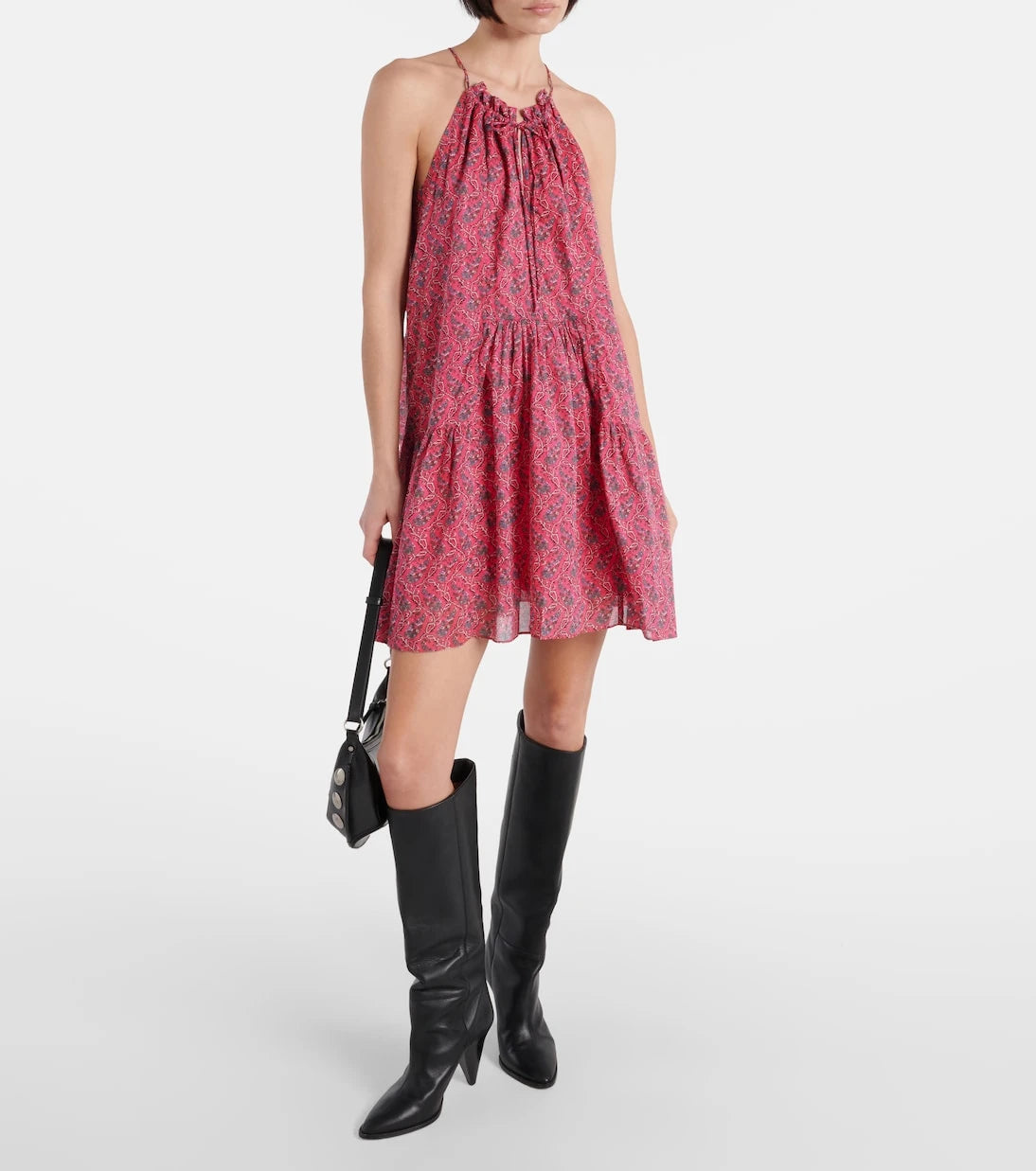 Marant Etoile - Kayne printed cotton minidress