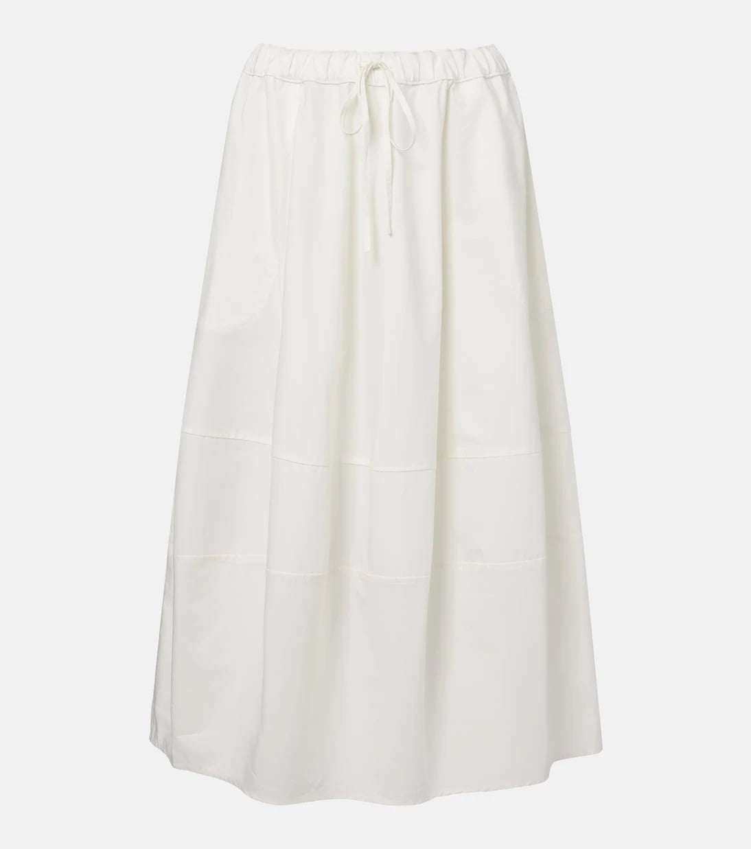 Polo Ralph Lauren - Cotton poplin midi skirt