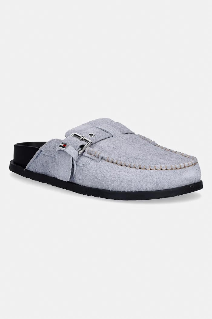 Tommy Jeans Kadın Süet Terlik Sabot TJW COMFORT SUEDE MULE