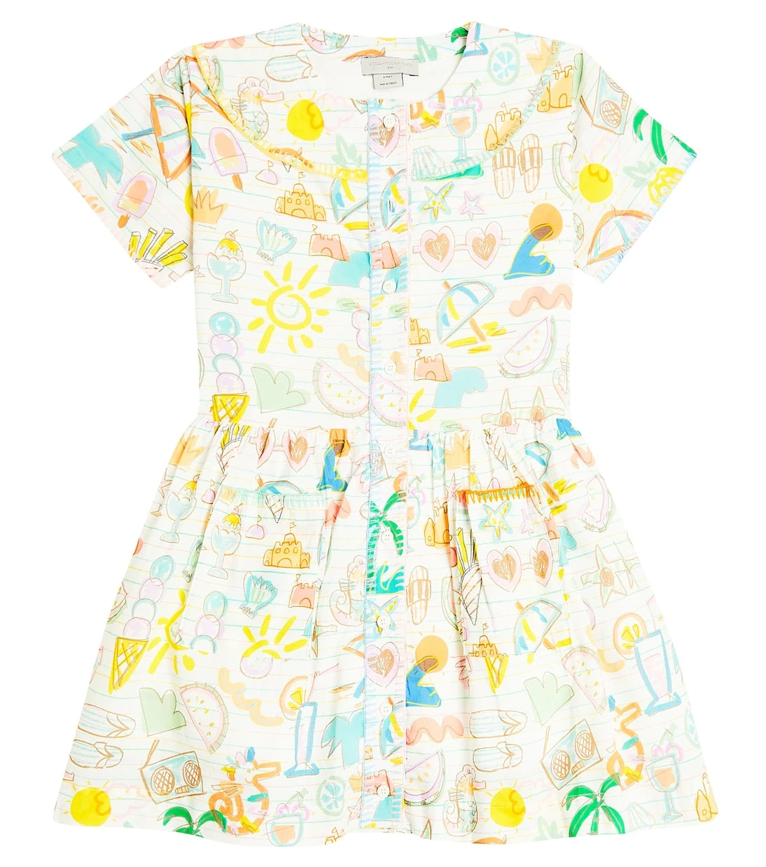Stella McCartney Kids - Printed cotton dress