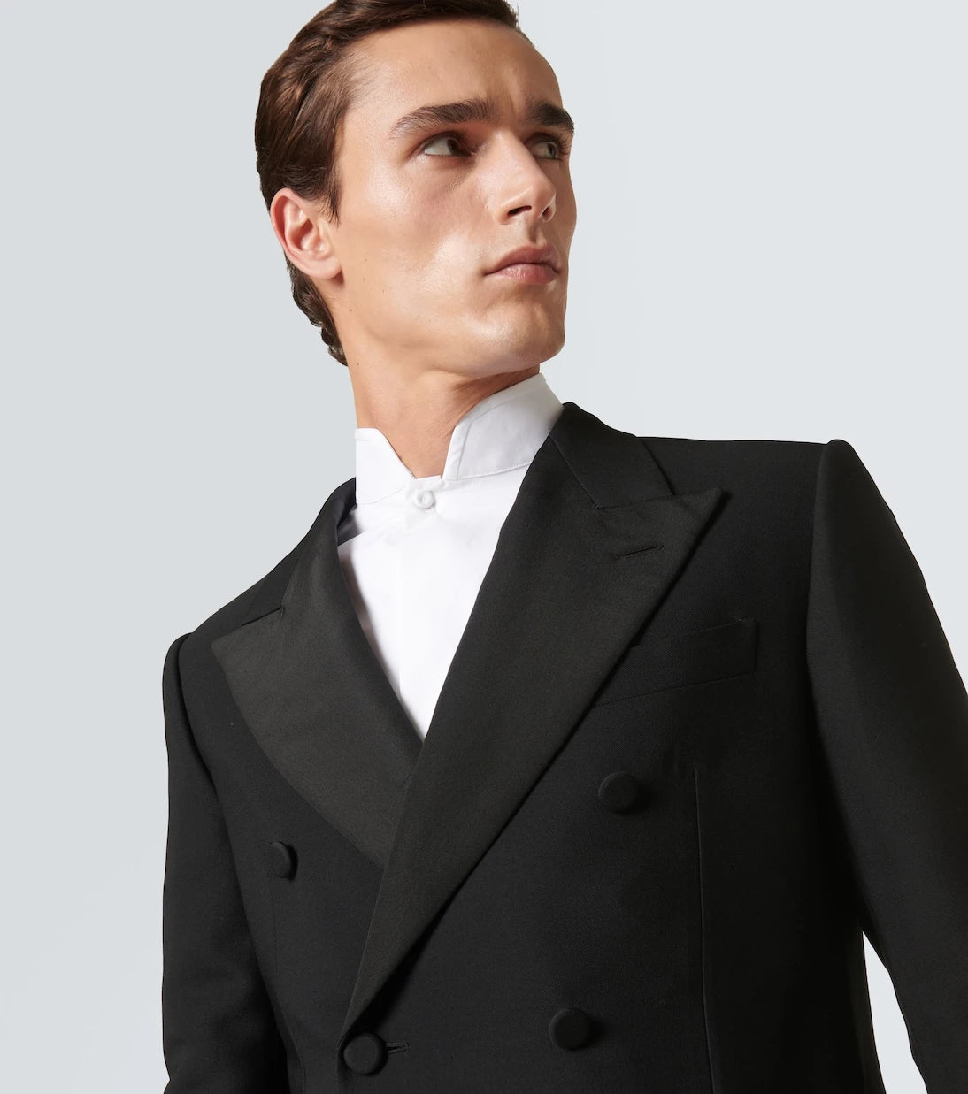 Loro Piana - Cotton tuxedo shirt