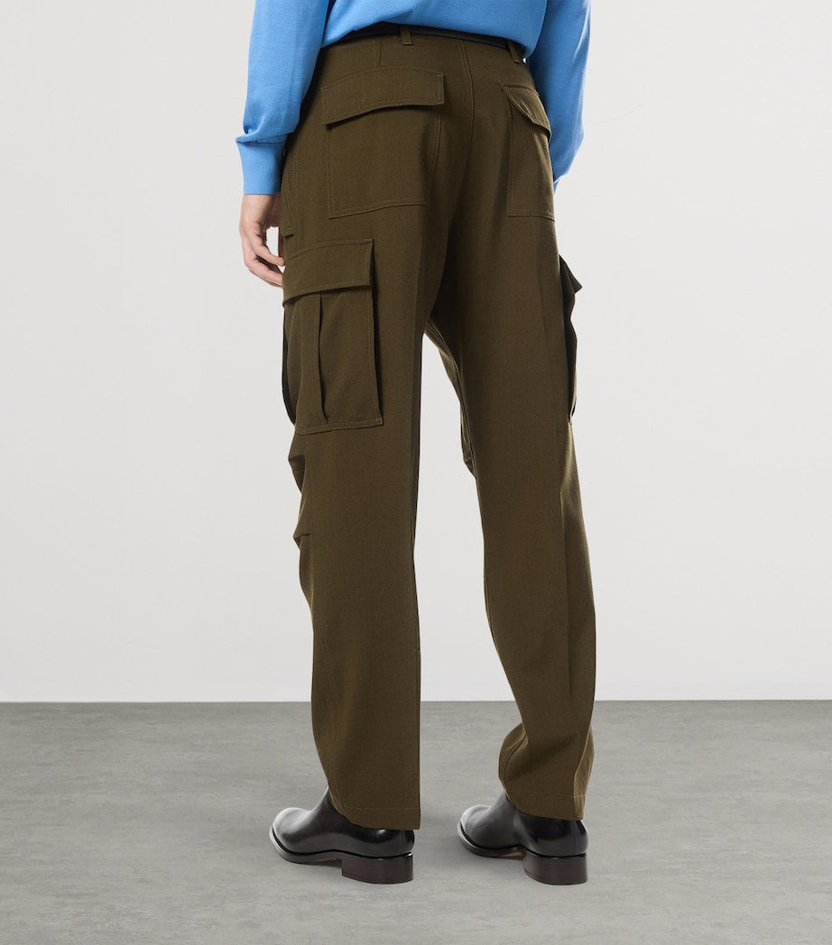 TOM FORD Virgin Wool-Blend Cargo Trousers