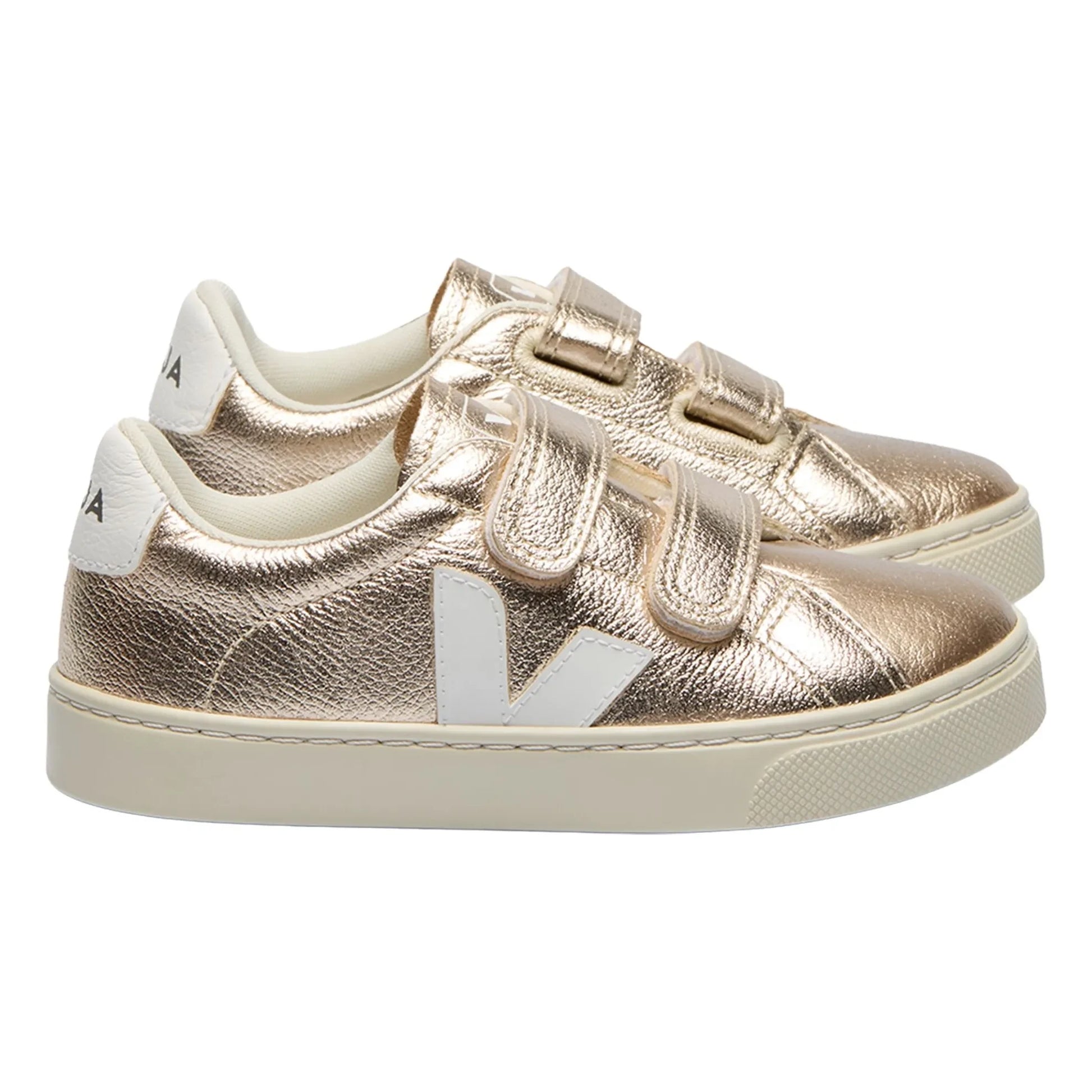 Veja - Esplar Leather O.T. Scratch Sneakers | Golden brown