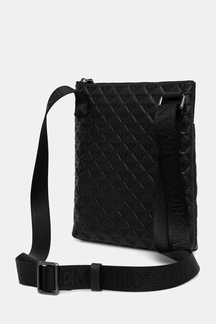 Emporio Armani erkek deri omuz çantası
