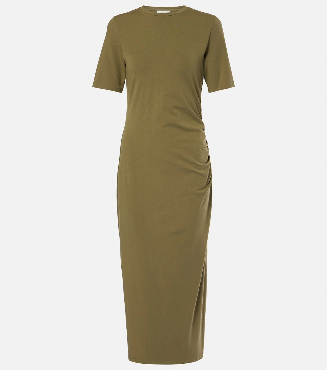 Vince - Cotton-blend jersey midi dress