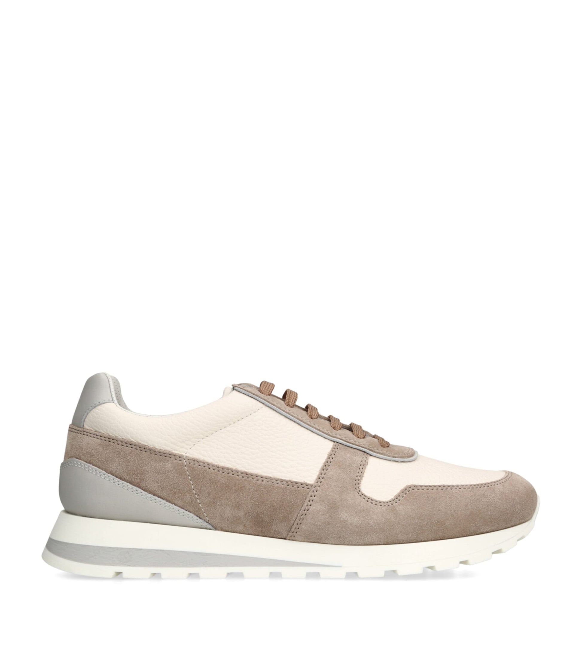 Suede-Leather Olimpo Sneakers