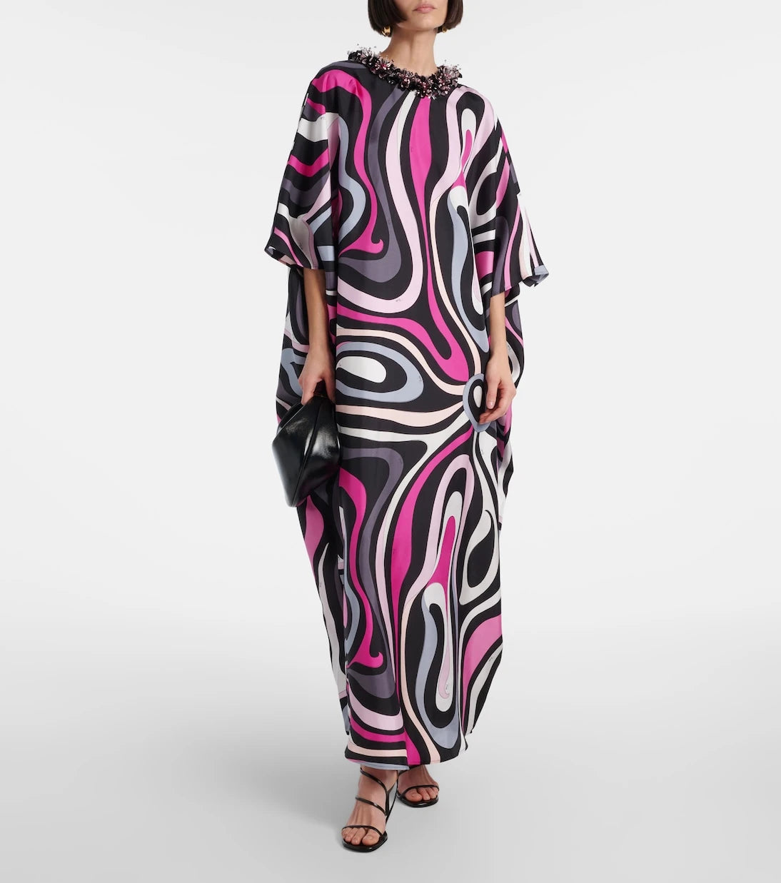 Pucci - Marmo silk twill kaftan