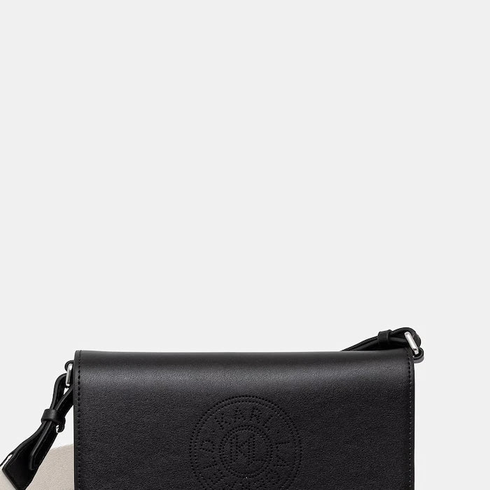 Karl Lagerfeld чанта crossbody дамска от кожа K/CIRCLE