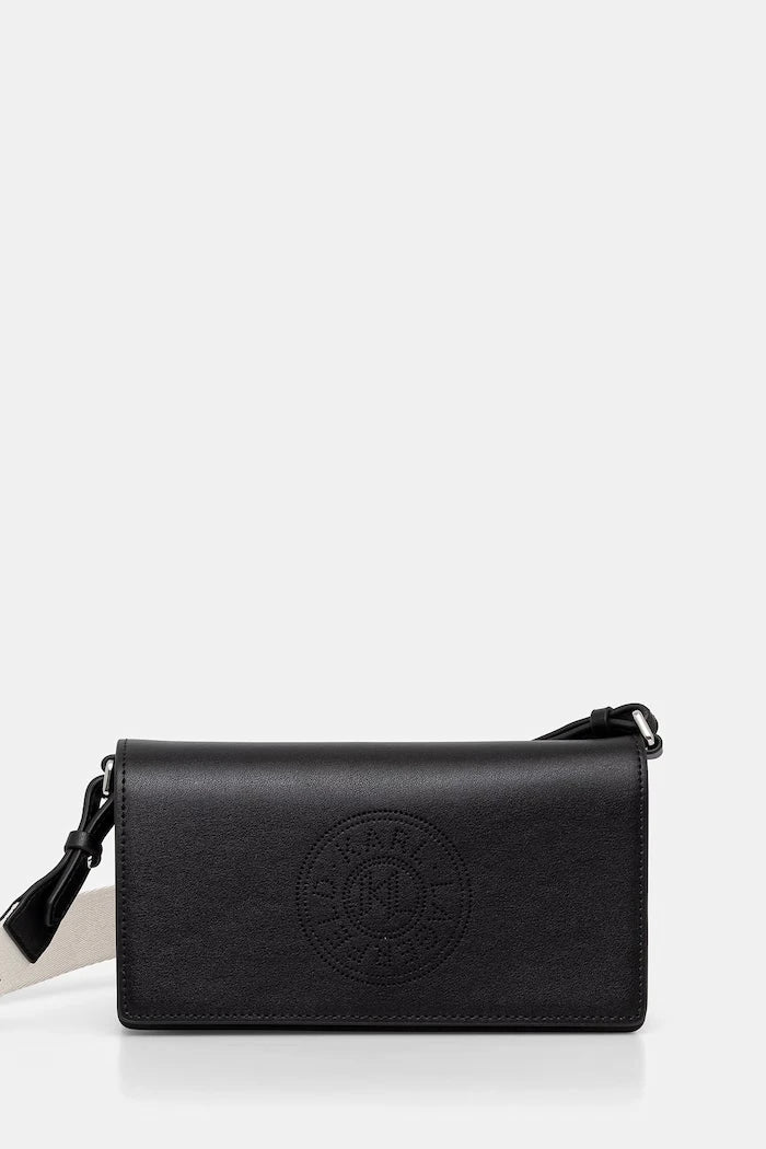 Karl Lagerfeld чанта crossbody дамска от кожа K/CIRCLE