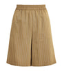 MAX&Co. Yellow Stripe Elasticated Shorts